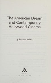 The American dream and contemporary Hollywood cinema