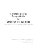 Advanced energy design guide for small office buildings