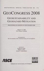 Geosustainability and geohazard mitigation
