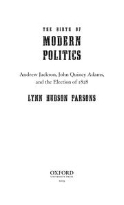 The birth of modern politics