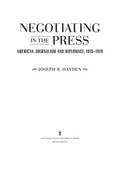 Negotiating in the press