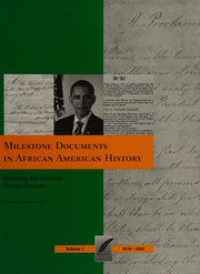 Milestone documents in African American history