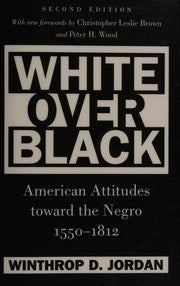 White over black