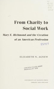 From charity to social work