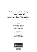 The American Psychiatric Publishing textbook of personality disorders