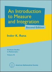 An introduction to measure and integration
