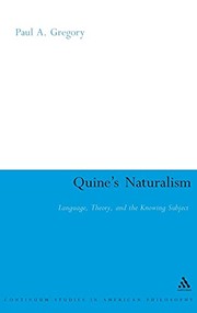 Quine's naturalism