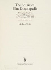 The animated film encyclopedia
