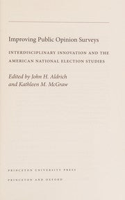 Improving public opinion surveys