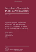 Spectral analysis, differential equations, and mathematical physics