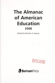 Almanac of American Education,2008.