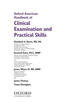 Oxford American handbook of clinical examination and practical skills
