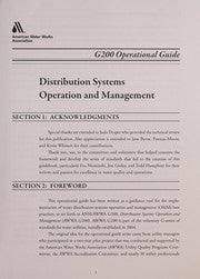 Operational guide to AWWA standard G200