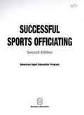 Successful sports officiating